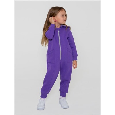 Комбинезон футер начёс "Агата" 30700 (Фиолетовый)