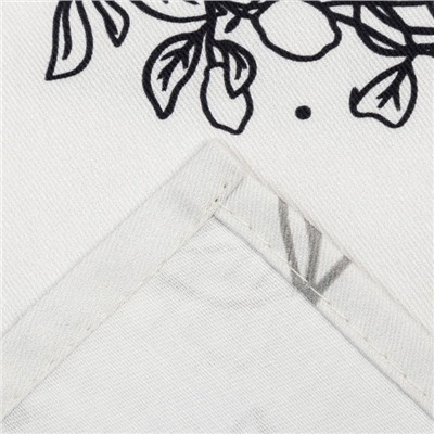 Фартук кухонный «Этель» Organic house 60×70 см, 100% хлопок, саржа 190 г/м²