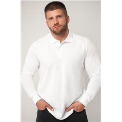 Мужской базовый лонгслив-поло Happyfox