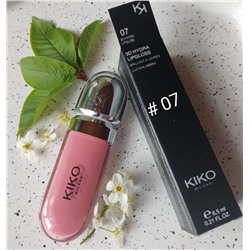 Бриллиантовый блеск для сияющих, объемных губ 3D HYDRA оттенок 07