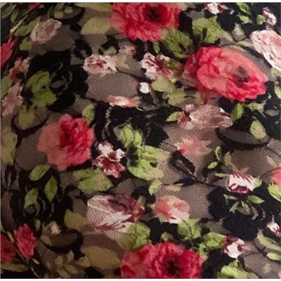 Мужские трусы-боксеры из сетки с яркими розами Rose Boxer