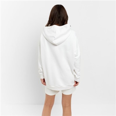 Худи женское MINAKU: SPORTY & STYLISH, цвет экрю, размер 50-52
