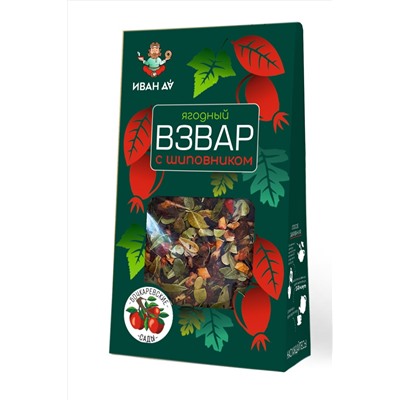 Взвар плодово-ягодный с шиповником 96г ЭКОПРОДУКТЫ, 1191334