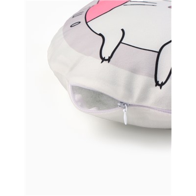 Подушка декоративная «Этель. Уставший кот», 30×30 см, велюр