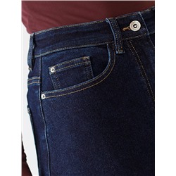 Джинсовая юбка из плотной эластичной джинсы 13.8OZ.