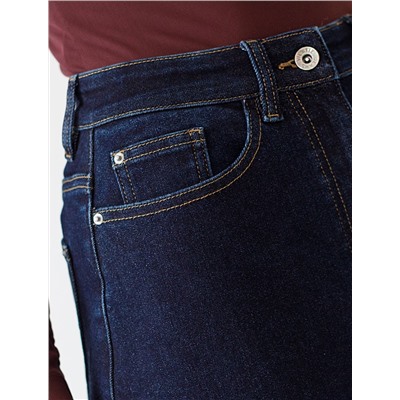 Джинсовая юбка из плотной эластичной джинсы 13.8OZ.