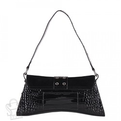 Сумка женская кожаная 1006-1THAA black Polina&Eiterou/50