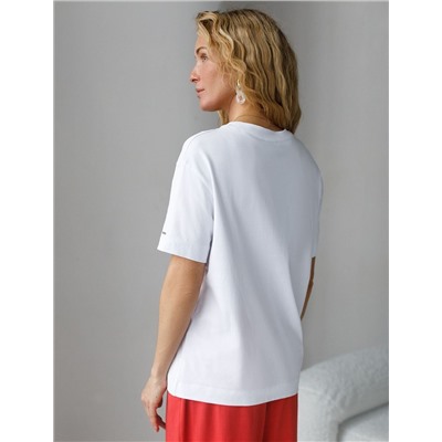 VILATTE Футболка D49.145