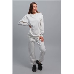 Женский костюм оверсайз из футера трехнитки Happyfox