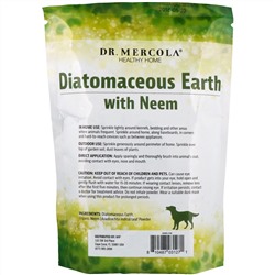 Dr. Mercola, Diatomaceous Earth with Neem, 1 lb (453.5 g)