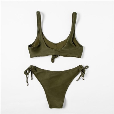 Купальник раздельный женский MINAKU JOY, размер 42, зеленый