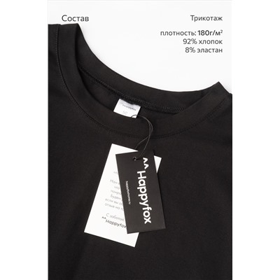 Мужская футболка оверсайз без рукавов Happyfox