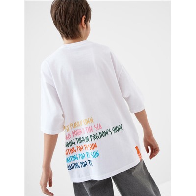 Фуфайка трикотажная для мальчиков (футболка)