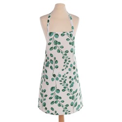 Фартук «Доляна. Эвкалипт», белый 60×70 см, 100% хлопок, рогожка 164 г/м²