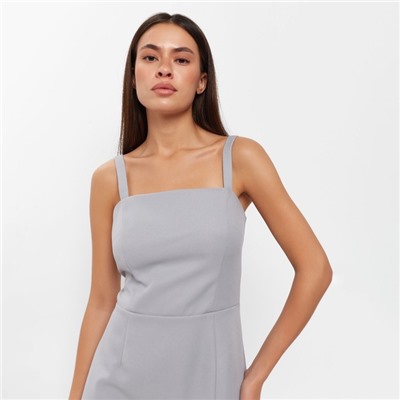 Платье мини женское MIST: Classic Collection, размер 42, светло-серое