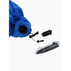 Надувная фигура новогодняя «Зимнее волшебство. Снеговик вертится вокруг себя», двигается, 210 см