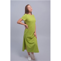 Однотонное женское платье-футболка Happyfox