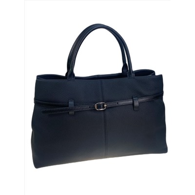 Женская сумка из натуральной кожи, цвет черный