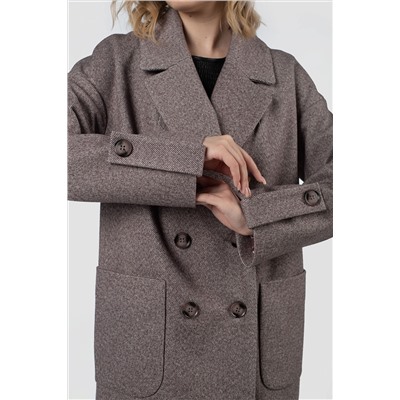 01-12229 Пальто женское демисезонное (пояс)