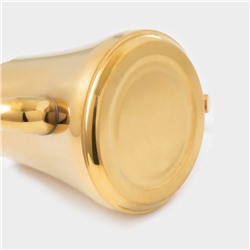 Заварочный чайник «Кеннет», 1.43 л, нержавеющая сталь, металлическое сито, золотистый