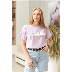 Футболка Имидж (Лаванда)