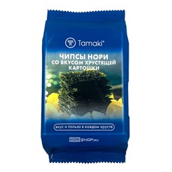 Чипсы нори со вкусом хрустящей картошки Tamaki, 4 г Акция