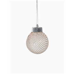 Ёлочные игрушки «Капризы зимы», шары новогодние, d=6 см, 9 шт. золото