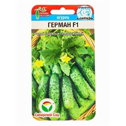 Семена Огурец Герман F1, партенокарпический, 5 шт
