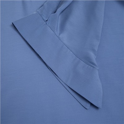 Рубашка женская MINAKU: Casual Collection, размер 44, синяя