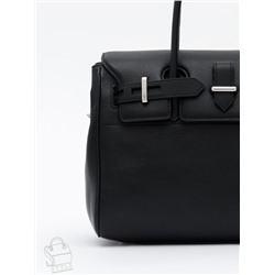 Сумка женская кожаная 1081M black Polina&Eiterou