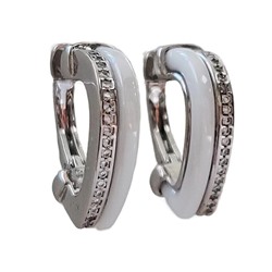 Серьги с керамикой