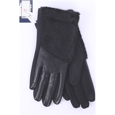 Перчатки жен. LuMeiJia  A-1 мех/сенсор