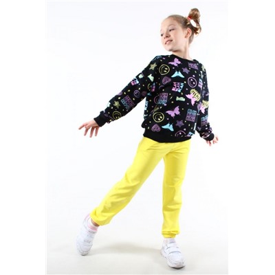 Толстовка 88024 детская (Черный)