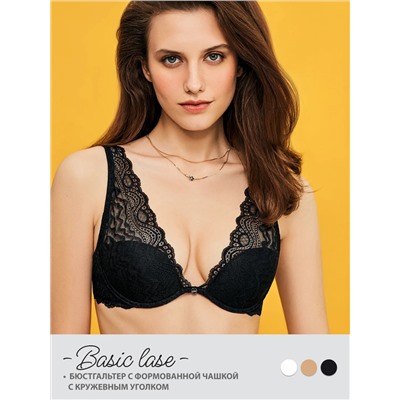 Minimi Бюстгальтер MNM LACE  2141 Бюстгальтер с Формованной чашкой  с кружевным уголком