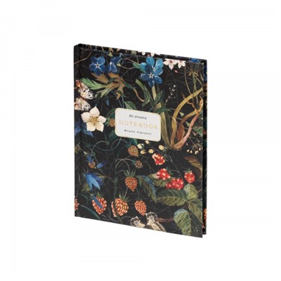 Престиж-блокнот А6  80л клетка "FLORA.ЛЕСНЫЕ ЯГОДЫ" 3-80-005/55 Альт