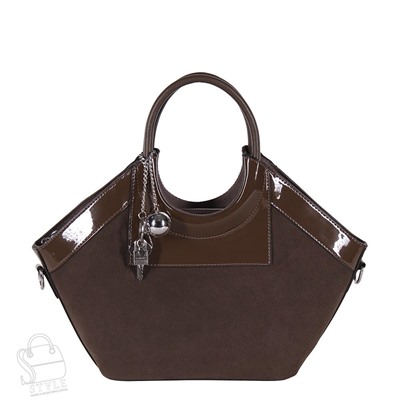 Сумка женская  5505-80FRAA coffee Farfalla Rosso