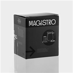 Заварочный чайник Magistro «Шейди», 500 мл, металлическое сито, стекло
