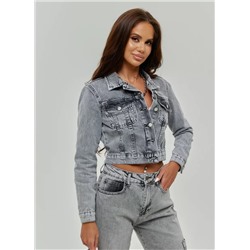 Женская куртка джинсовая укороченная CRACPOT