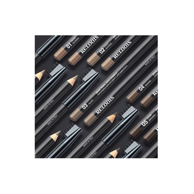 Карандаш для бровей с витамином Е 01 warm blond