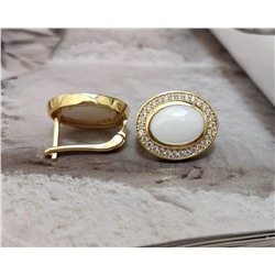 Серьги с керамикой