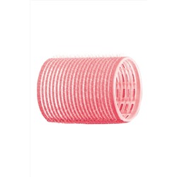 Dewal Бигуди-липучки R-VTR2, 44 мм, розовый, 12 шт. KRISTALLER, 1107865