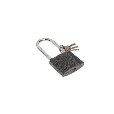 Замок навесной LOCKLAND, с влагозащитной длинной дужкой, 63 мм