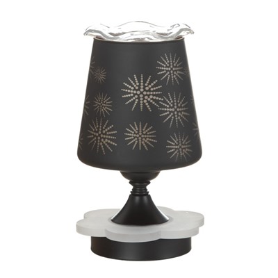 Аромалампа с подсветкой «Круги» E27 40 Вт +RGB черный 12.5×12.5×23 см RISALUX