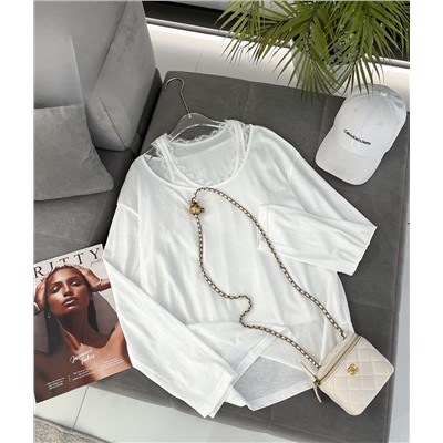 Лонгслив+майка