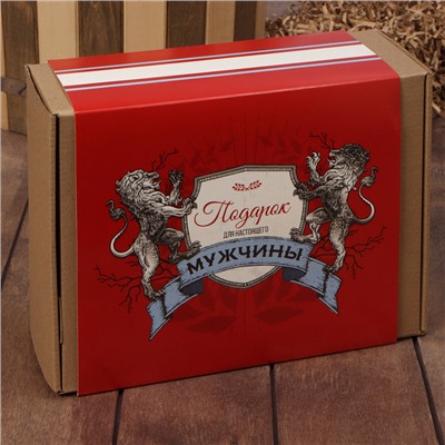 Набор подарочный «Этель. Настоящему мужчине», полотенце, щётка, расчёска