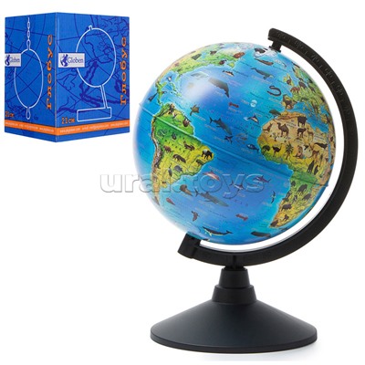 Глобус Зоогеографический (детский)