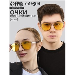 Очки солнцезащитные OneSun, uv 400, ширина 15 см, дужка 15 см, линза 5.5×4.5 см
