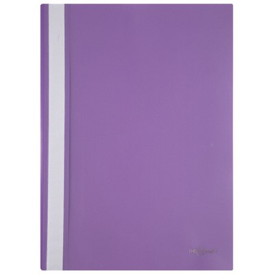 Скоросшиватель А4 пластиковый  фиолетовый 0,18мм 4018 inФОРМАТ