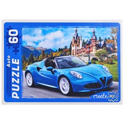 Пазлы 60 "Машина на трассе"