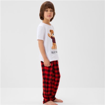 Пижама детская KAFTAN: Best friends размер 30 (98-104 см)